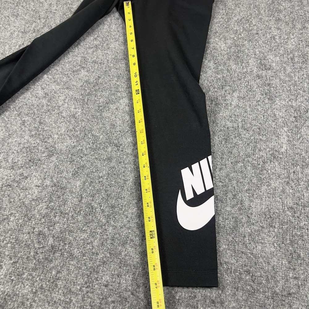 Nike Leggings Womens Small Black Athletic Yoga Running Training Activewear Pants - Picture 2 of 10